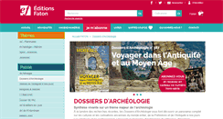 Desktop Screenshot of dossiers-archeologie.com